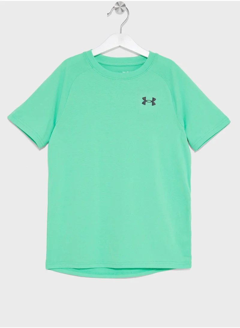 UNDER ARMOUR Boys' Tech 2.0 Short Sleeve T-Shirt