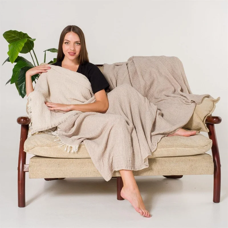 Miespiga 4 Layers Muslin Double Pike