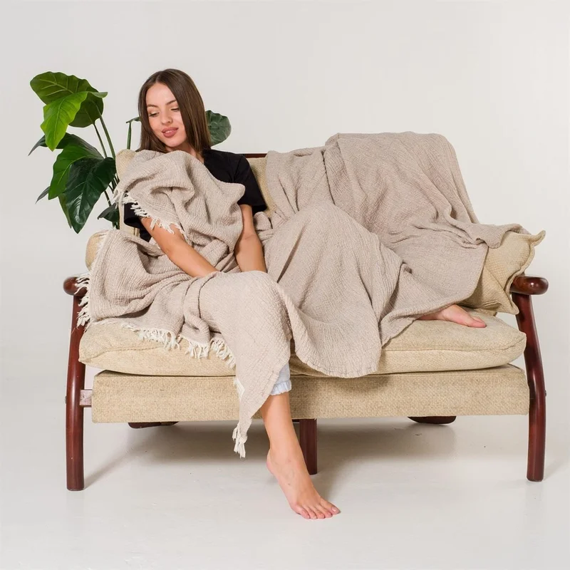 Miespiga 4 Layers Muslin Double Pike