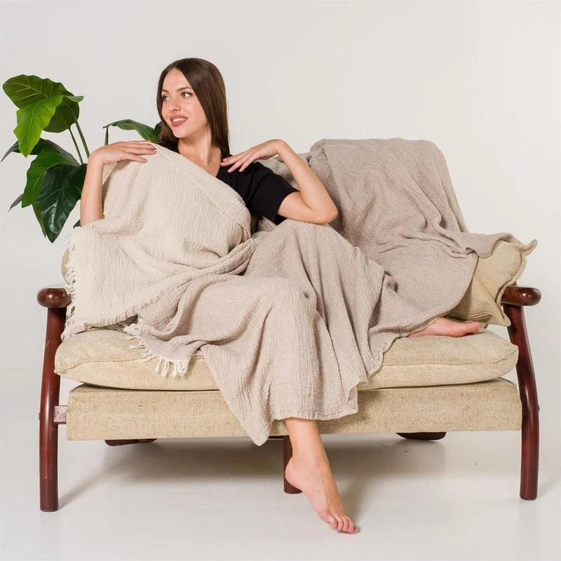 Miespiga 4 Layers Muslin Double Pike