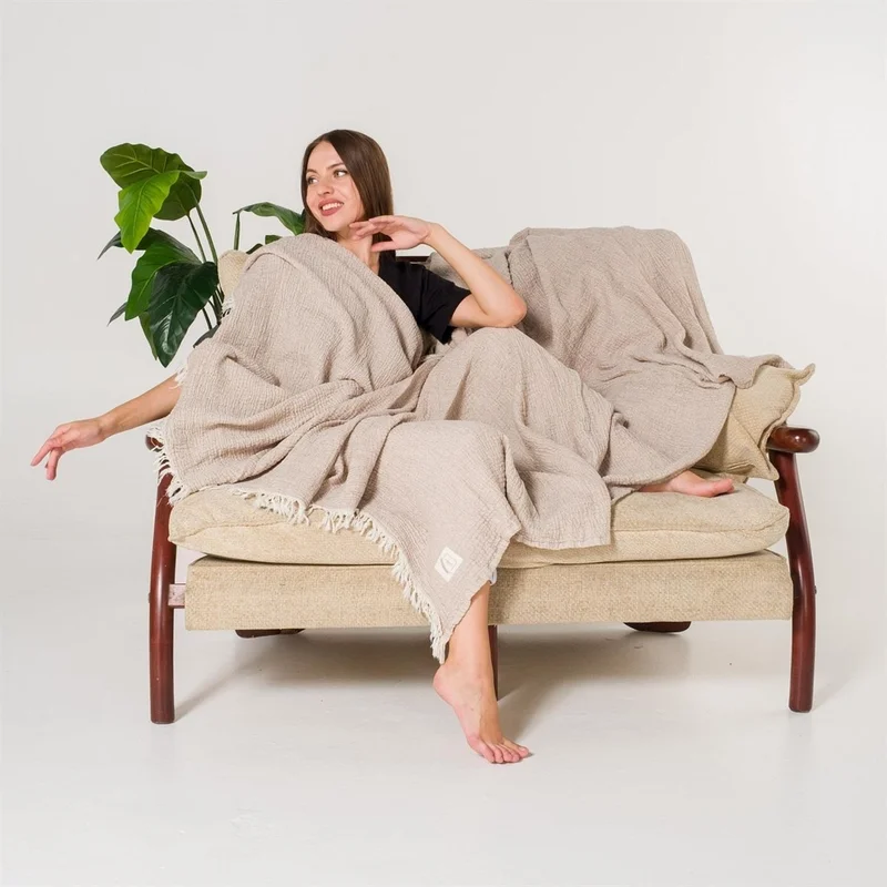 Miespiga 4 Layers Muslin Double Pike
