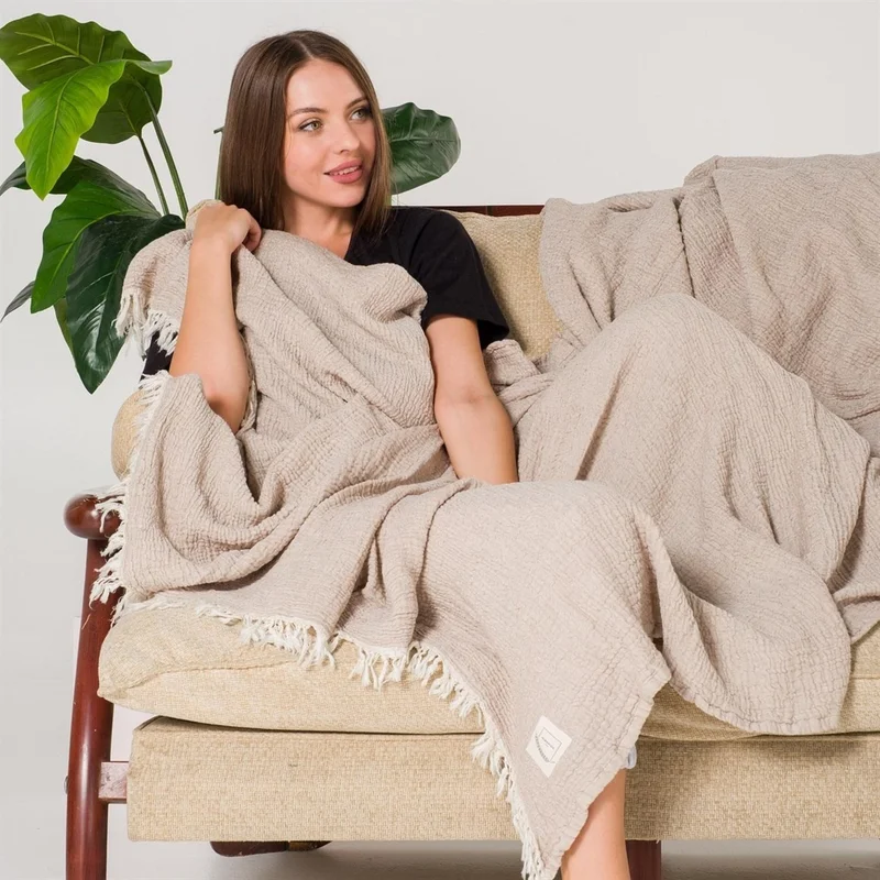 Miespiga 4 Layers Muslin Double Pike