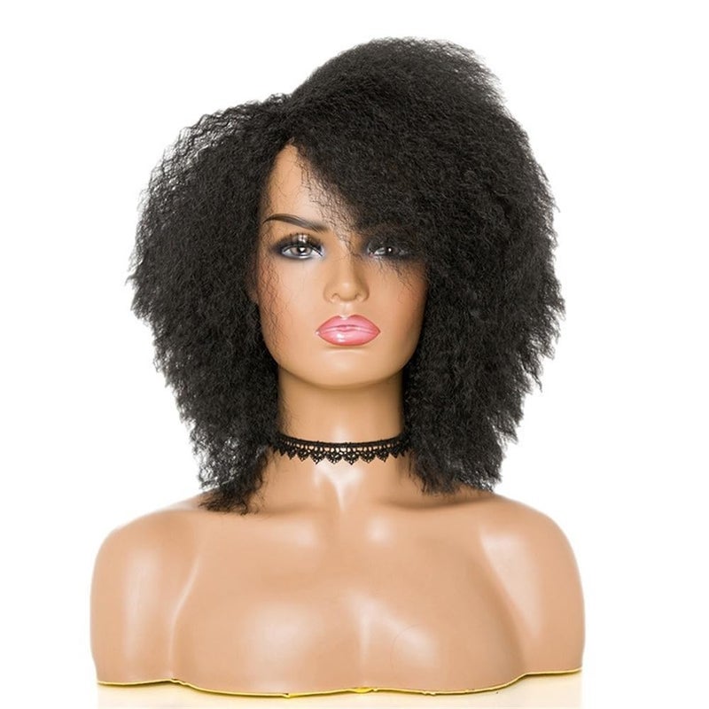 13 Inch Afro Wigs for Women 70s Kinky Curly Bouncy Huge Fluffy Puff Wigs Synthetic Hair for Daily Use for Women with Thinning Hair(#30) - Image 5