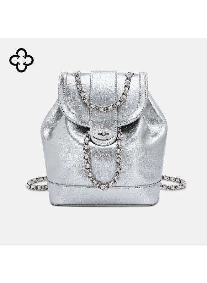 Cassile Women's Handbag Backpack, Large Capacity Chain Bag, Luxury Birthday Gift, New Semester Back To School - Image 2