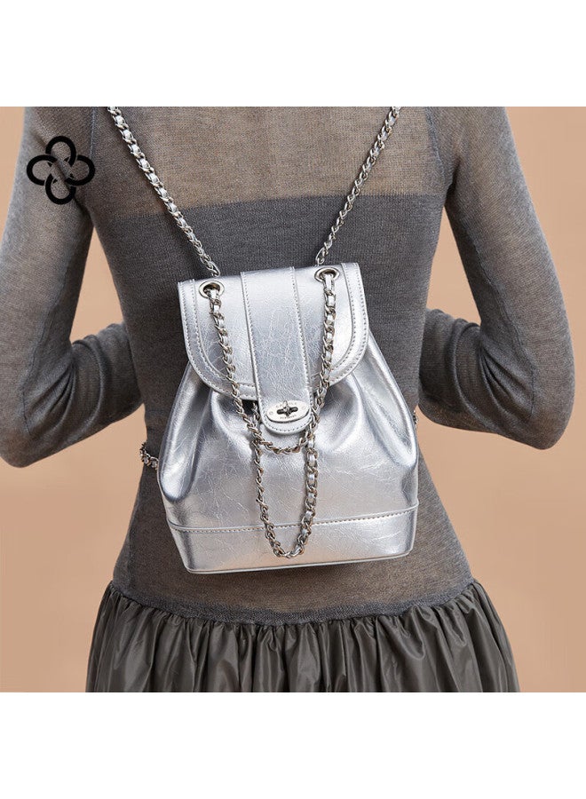 Cassile Women's Handbag Backpack, Large Capacity Chain Bag, Luxury Birthday Gift, New Semester Back To School - Image 1