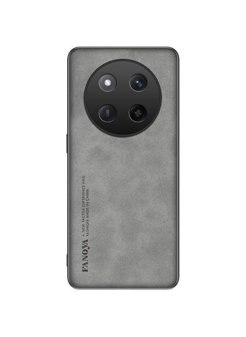 The shell is compatible with Honor X9c 5G shell, and the plain leather shell is soft TPU silicone border fingerprint anti-fall and anti-shock protective cover Honor X9C