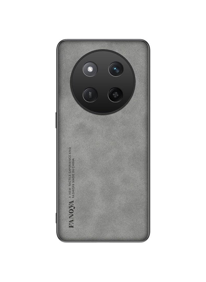 General The shell is compatible with Honor X9c 5G shell, and the plain leather shell is soft TPU silicone border fingerprint anti-fall and anti-shock protective cover Honor X9C  - Image 1