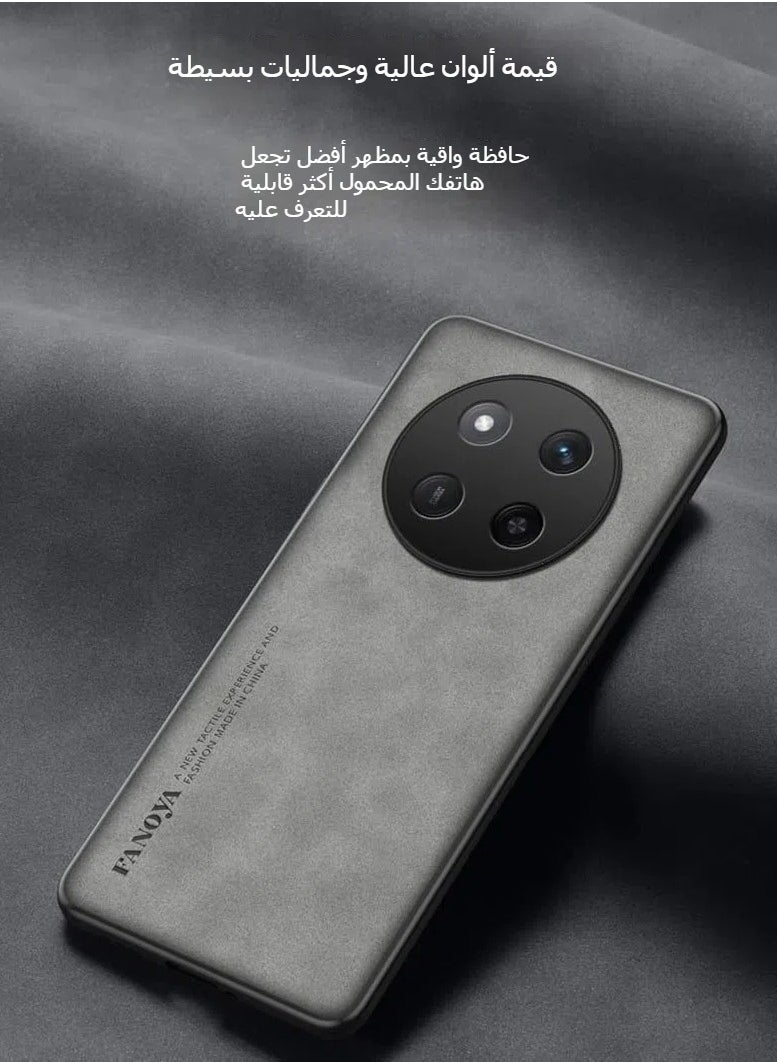 General The shell is compatible with Honor X9c 5G shell, and the plain leather shell is soft TPU silicone border fingerprint anti-fall and anti-shock protective cover Honor X9C  - Image 2