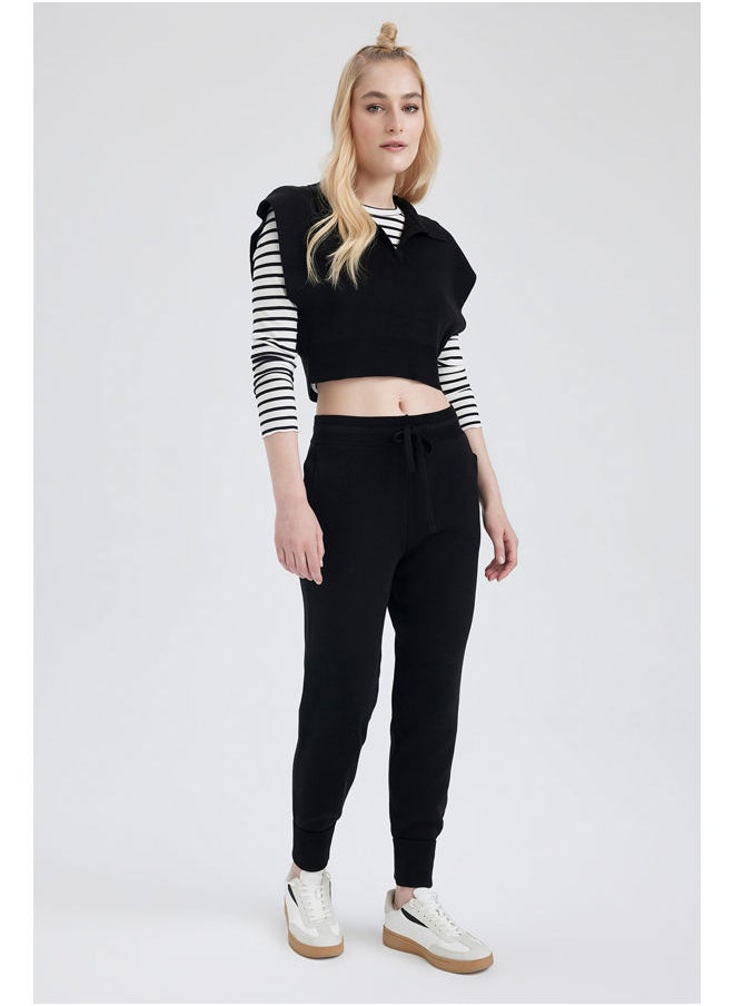 DeFacto - Woman Jogger Fit Tricot Trousers - Image 1