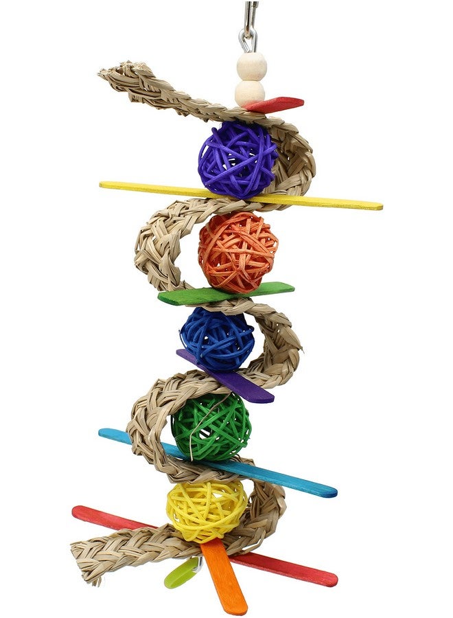 Bonka Bird Toys Bonka Bird Toys 00156 Chewballishous Parrot Bird Toy 9.00" High X 4.00" Wide, Conure Quaker Cockatiel and Similar - Image 1