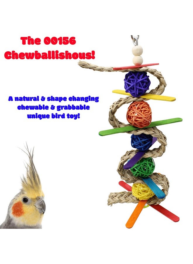 Bonka Bird Toys Bonka Bird Toys 00156 Chewballishous Parrot Bird Toy 9.00" High X 4.00" Wide, Conure Quaker Cockatiel and Similar - Image 5