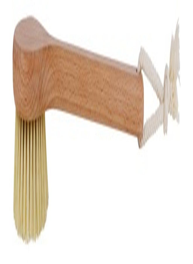 Redecker 100% Made in Germany Round Tampico Fiber Bath Brush with Oiled Beechwood Handle, 14-1/5-Inches - Image 5