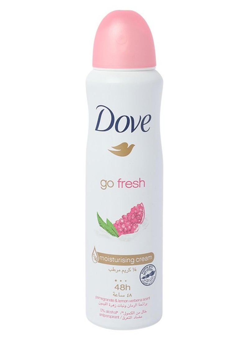 دوف بخاخ جو فريش برائحة الرمان والليمون بخاخ 150 مل