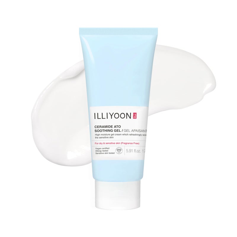 Illiyoon جل إيللييون سيراميد أتو المهدئ 175 مل (5.91 أونصة) | لوشن جل مرطب عالي للجلد المتعب والجاف - Image 1