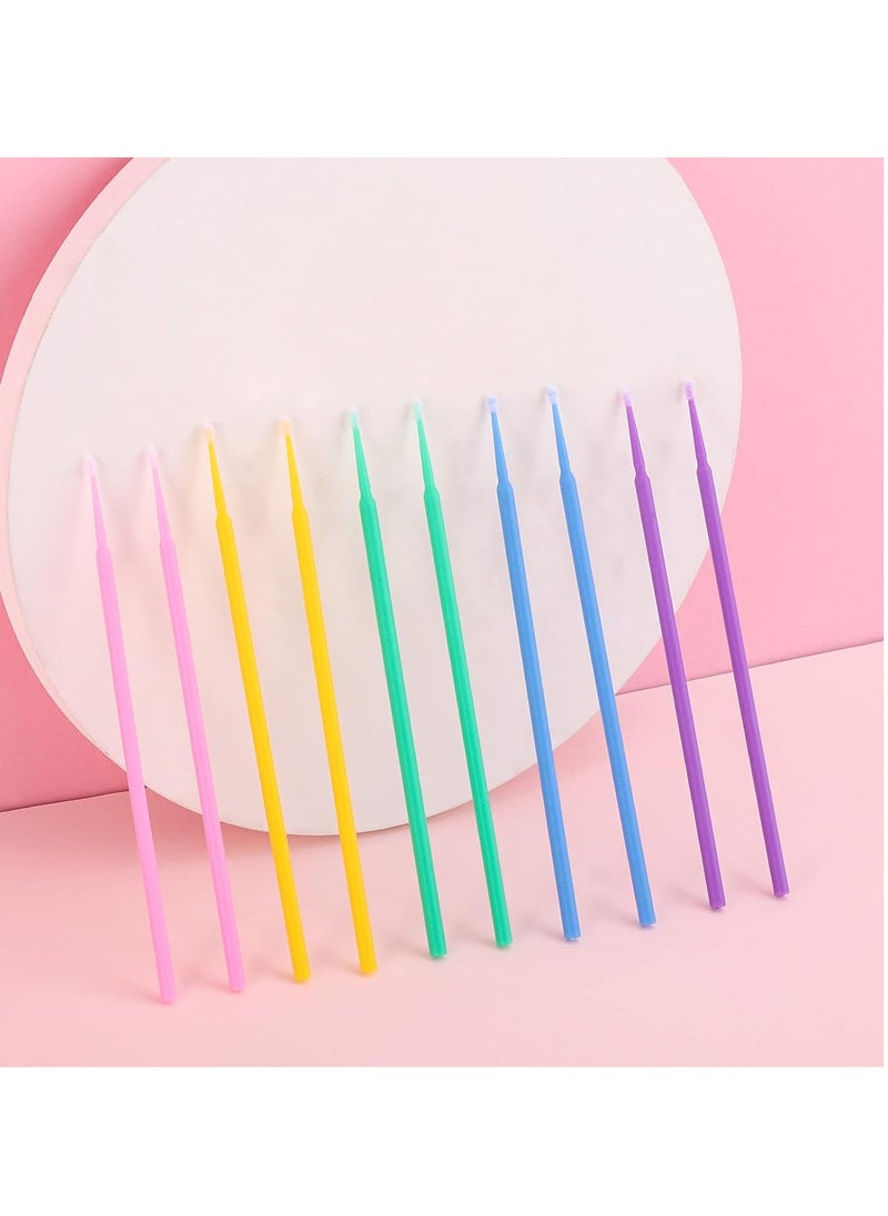 Tbestmax 500 Pcs Micro Applicator Brush, Micro Swabs, Disposable Eye Lashes Mascara Wands for Eyelash Extension Tbestmax  - Image 4