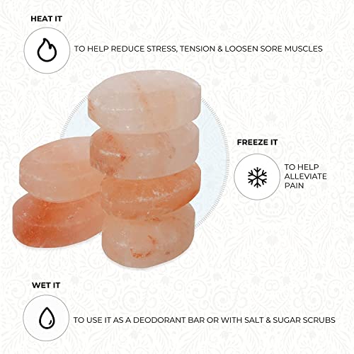 Malowal Himalayan Rock Salt Manual Whole_Body Handheld Massager Stone Bar Himalayan Crystal Salt Stones for Wellness Natural Healing and Relaxation (1 Pcs, Massage Stone Bar) - Image 4