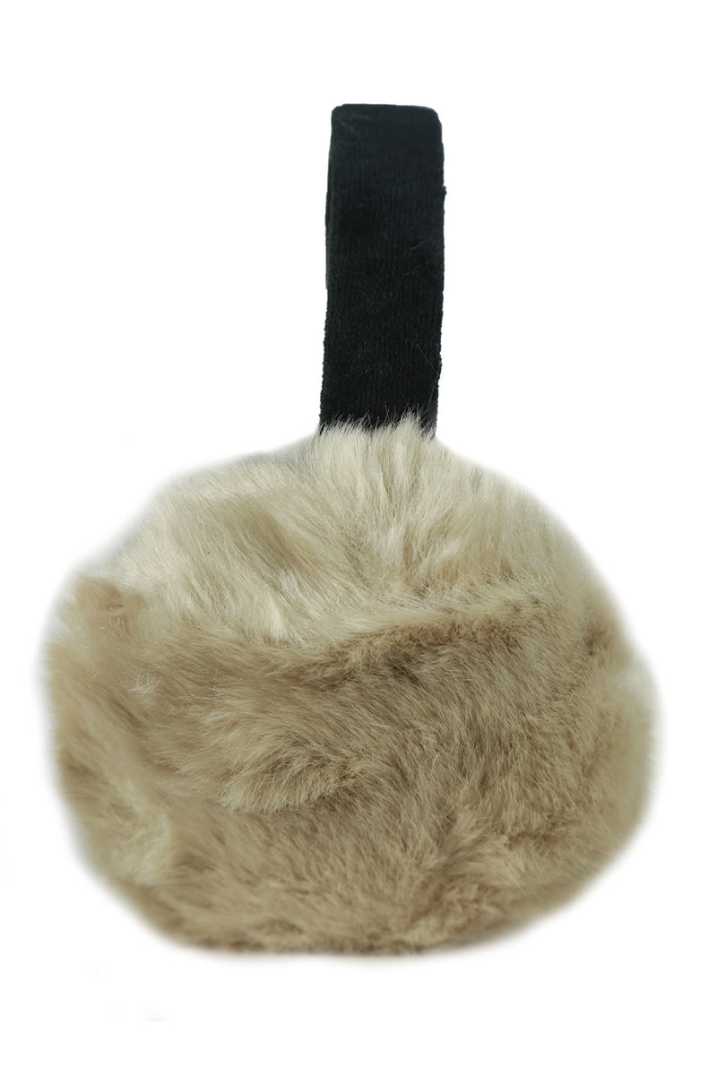 FabSeasons Faux Fur Winter Outdoor Accessory Foldable Ear Muffs/Warmer for Girls & Women for protection from Cold, Ideal Head/Hair Accessory during winters - Image 2