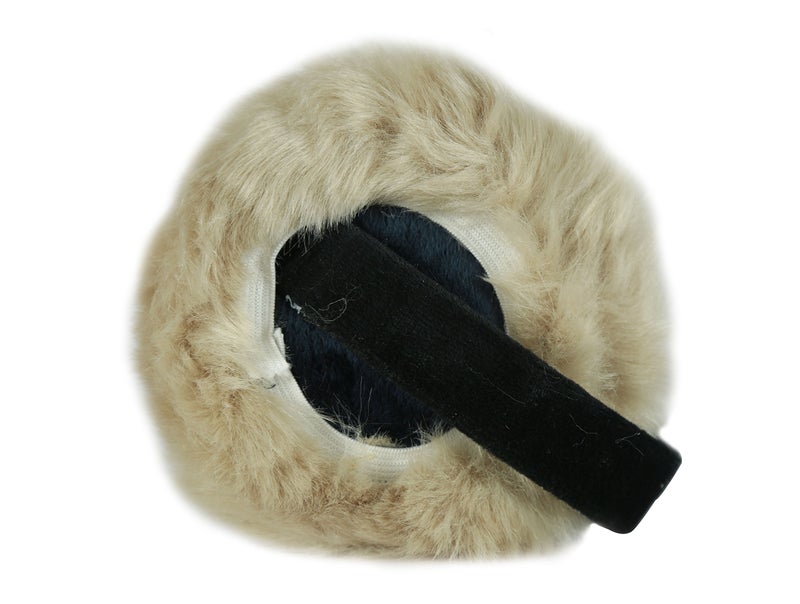 FabSeasons Faux Fur Winter Outdoor Accessory Foldable Ear Muffs/Warmer for Girls & Women for protection from Cold, Ideal Head/Hair Accessory during winters - Image 5