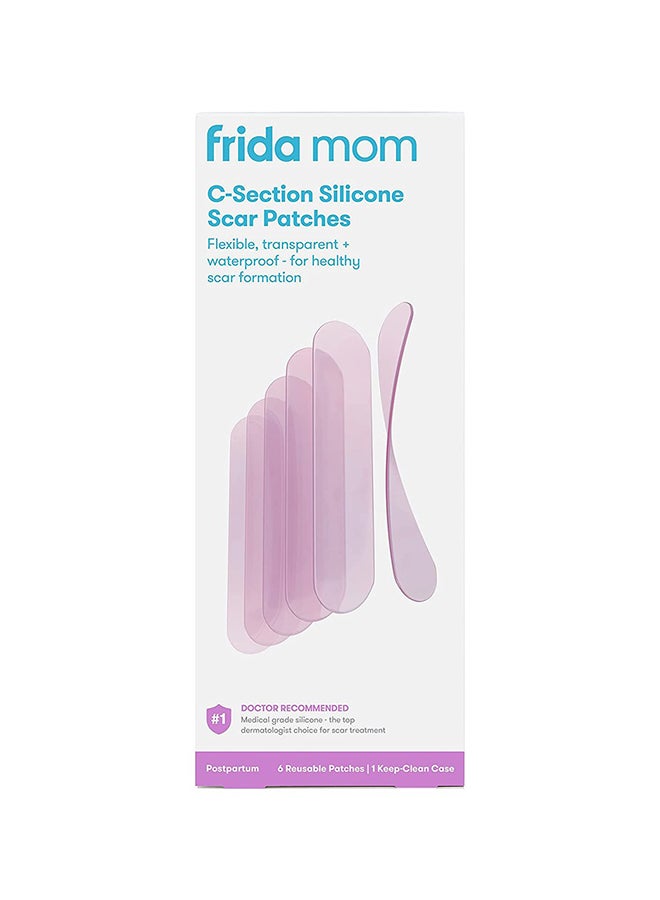 Frida Mom C-Section Silicone Scar Patches - 6 ct - Image 1