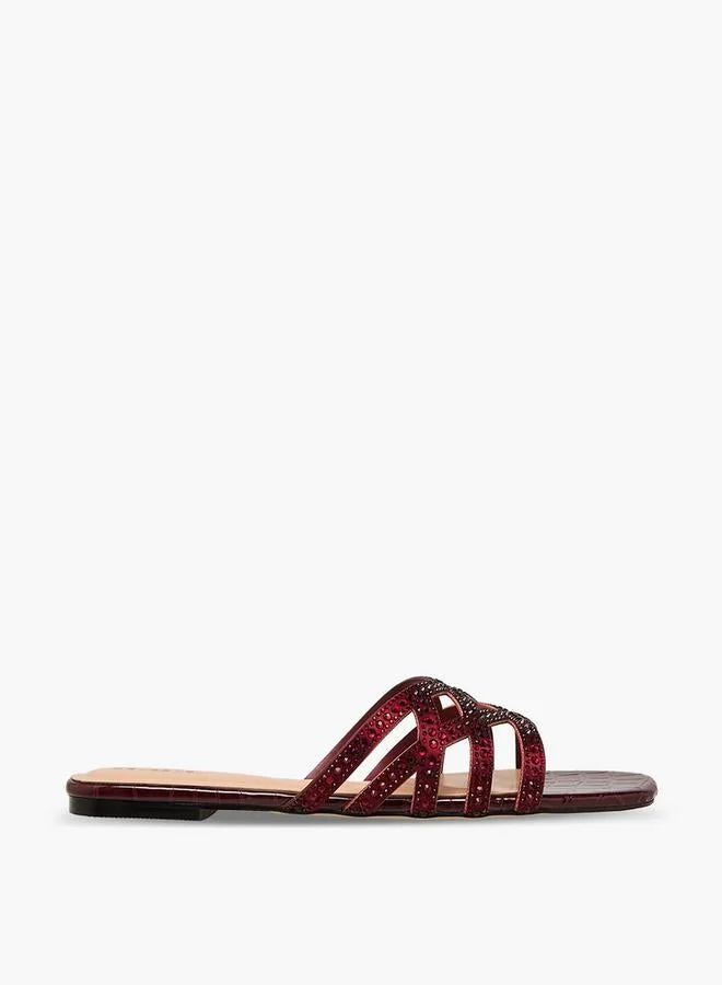 سيليست Women Embellished Flat Sandals Ramadan Collection