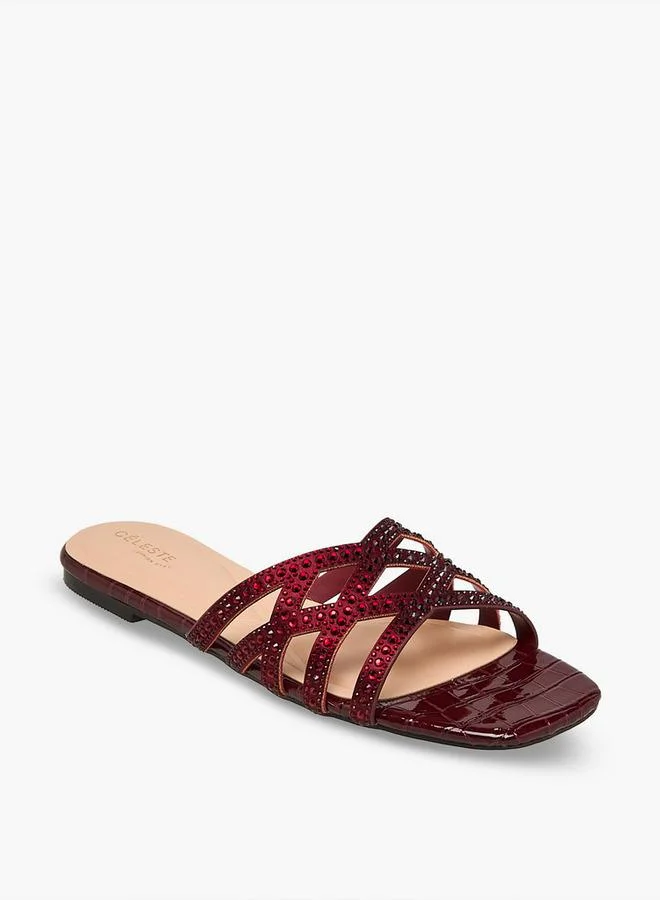 سيليست Women Embellished Flat Sandals