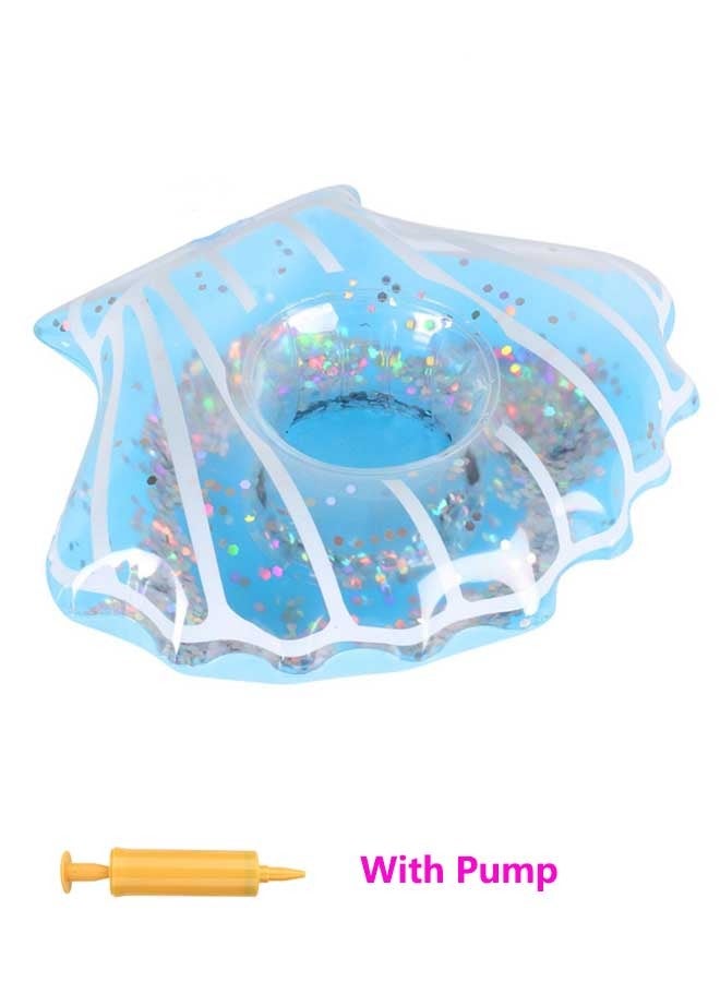 Loquat Shell Shape Inflatable Swimming Pool Portable Cup Holder