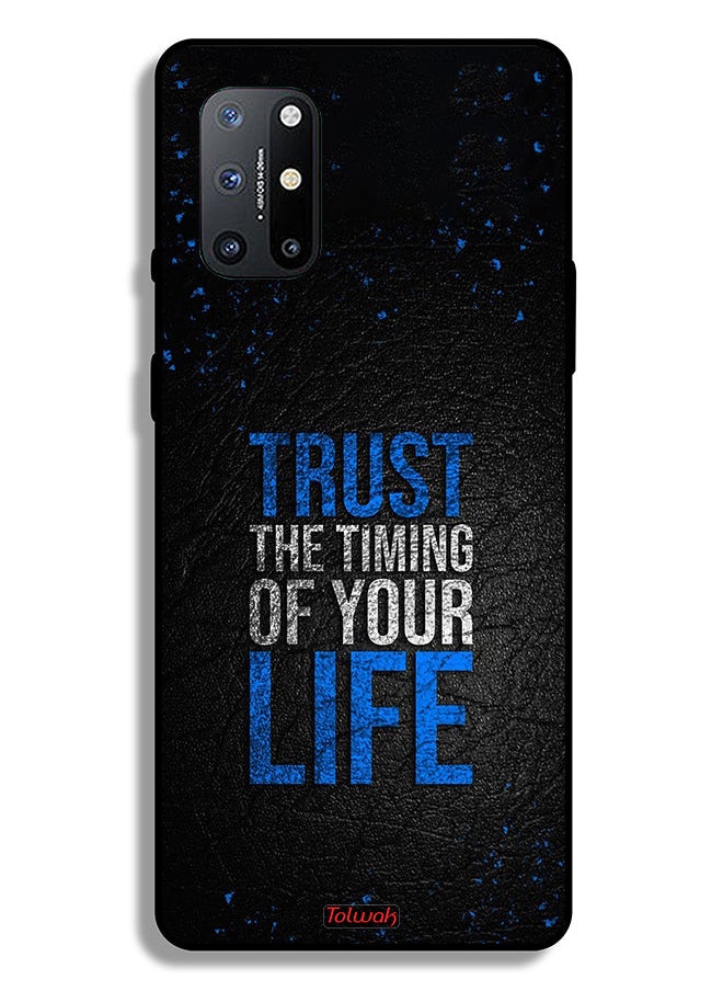 Tolwak - OnePlus 8T 5G Protective Case Cover Trust The Timing Of Your Life - Image 1