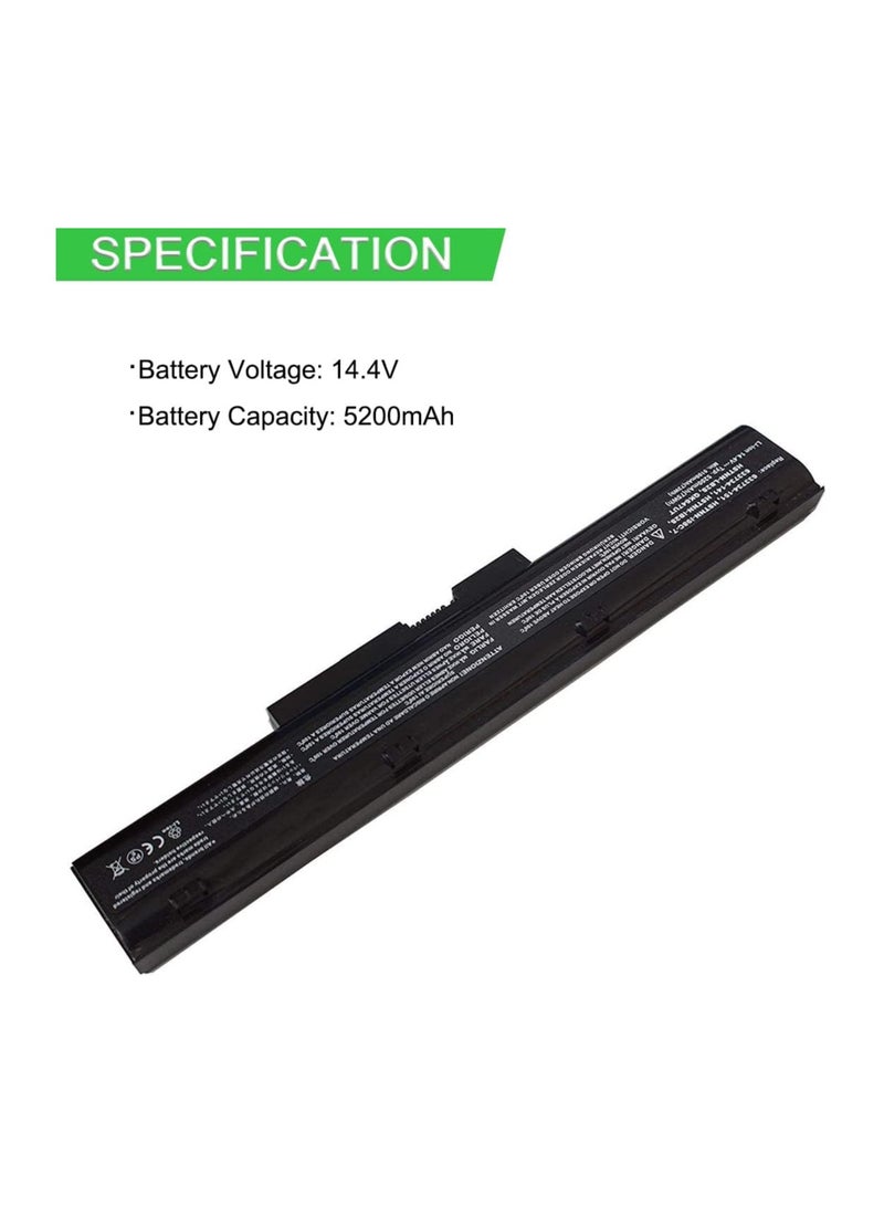 Laptop Battery Replacement Compatible with HP – 14.4V – Models 633807-001 / 633734-141 / 633734-151 - Image 2