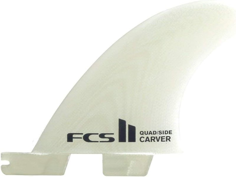 FCS II Carver Performance Glass Quad Rear Fin Small Natural