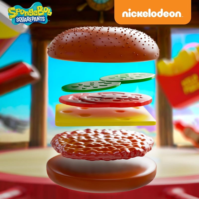 Lollipop SpongeBob SquarePants Kids Grill Playset - Toy Kitchen Set for Ages 3-10 - Image 4