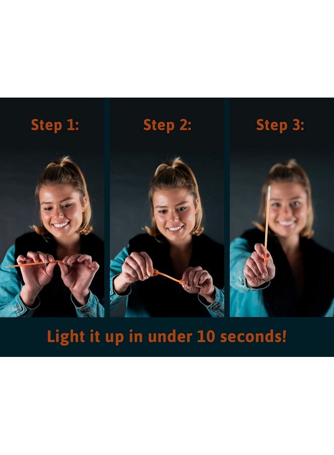 Play22 100Pk Ultra Bright Glow Sticks Bulk Party Favors - 8" Premium Glow In The Dark Party Supplies, Neon, Easter, Halloween Party Decorations Glow Necklaces And Bracelets For Kids Or Adults - Image 4