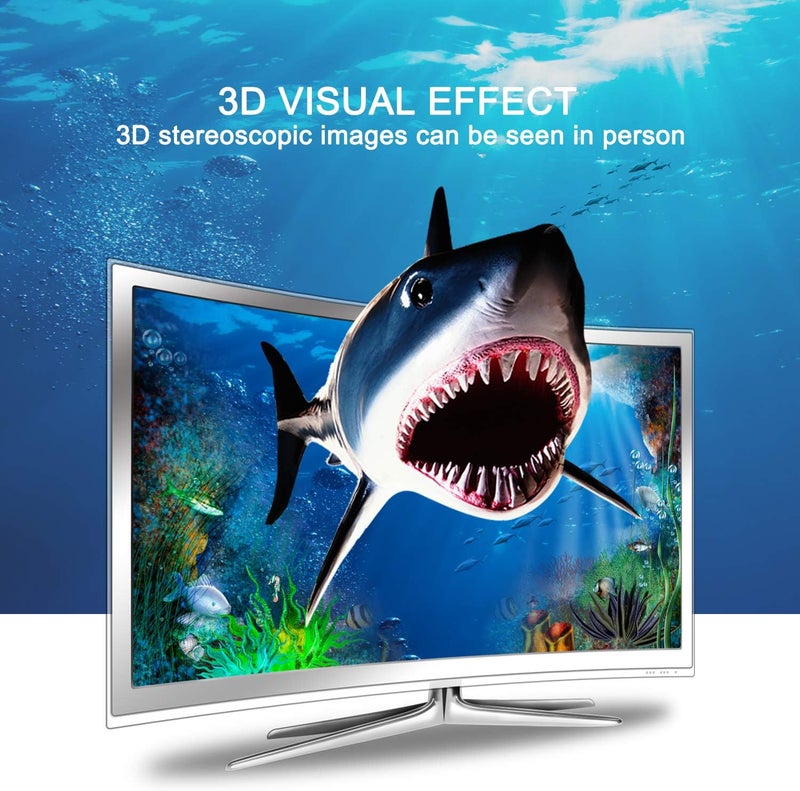 Movcle HDMI Splitter 1 in 4 out Full Ultra HD 1080P 4K/2K 1X4 Port Box Hub with US Adapter v1.4 Powered Certified for 3D Support - Image 3