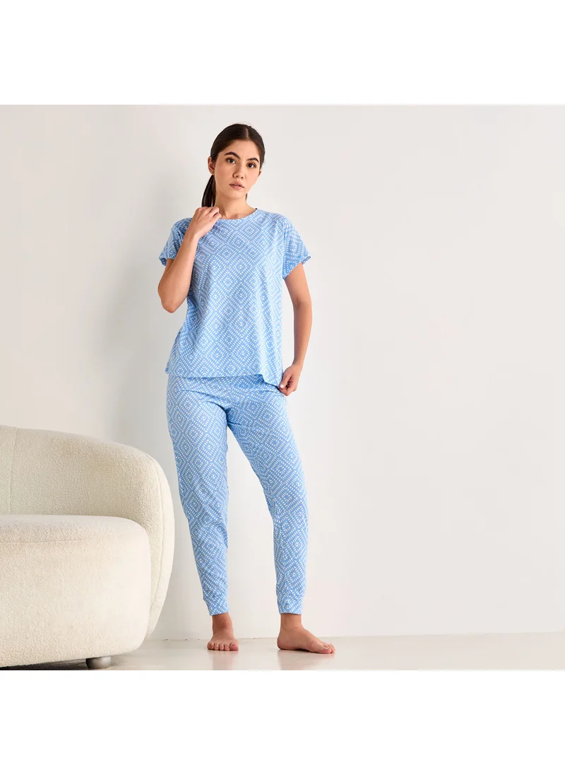 سبلاش فيڤ Printed Pyjama Set