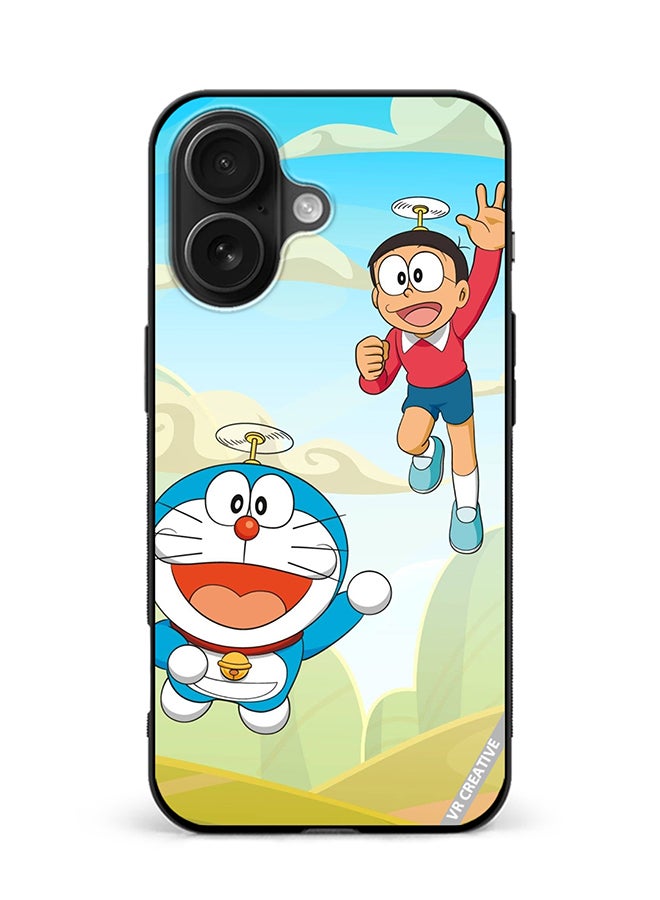 VR CREATIVE Protective Case Cover For Apple iPhone 16 Dorami Design Multicolour