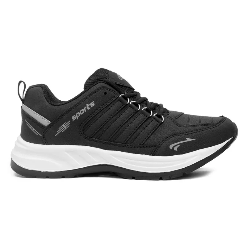 Asian Black Sports Sneakers for Men and Boys