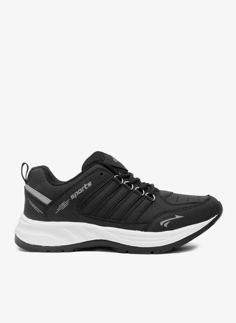 Asian Black Sports Sneakers for Men and Boys