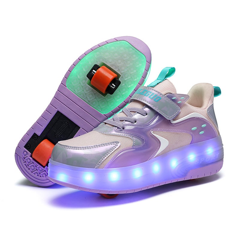 Fire Lego Heloo Shoes Roller Skating Shoes With Wheels Shoes Roller Shoes - Image 4