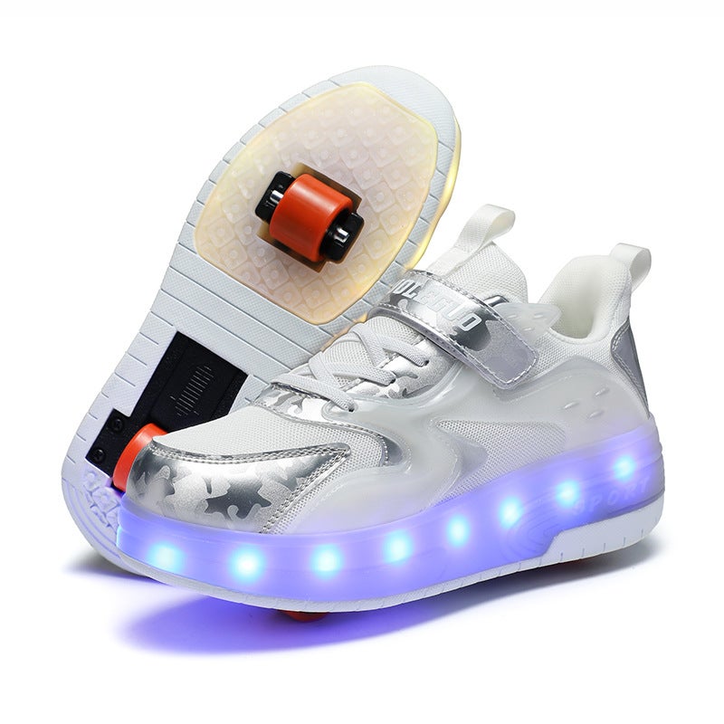 Fire Lego Heloo Shoes Roller Skating Shoes With Wheels Shoes Roller Shoes - Image 3
