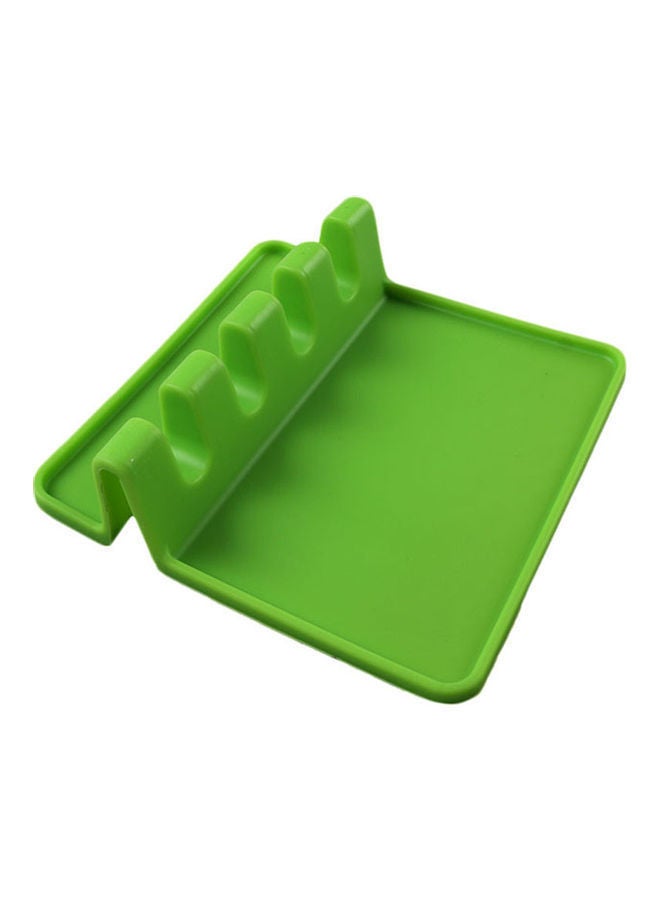 NIBEMINENT Silicone Spoon Holder Green  - Image 1
