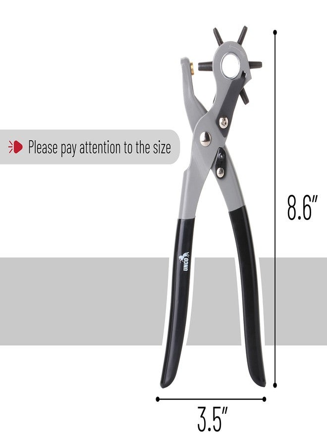 UNCO Leather Multi-Hole Puncher, Belt Punch Tool, Leather Hole Pricane - Image 4