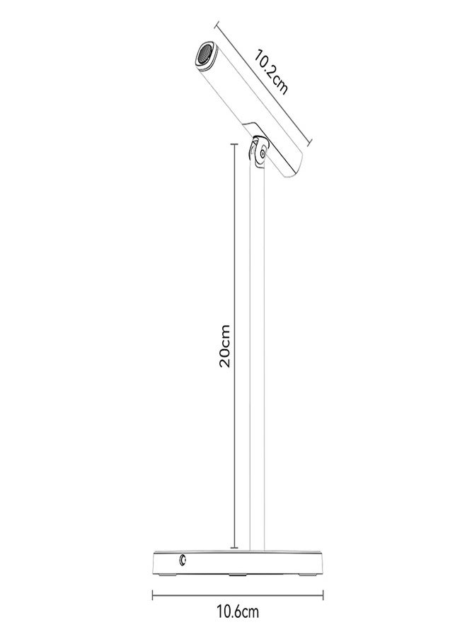 ميكروفون إلغاء الضوضاء المكتبي متعدد الاتجاهات 360 درجة USB