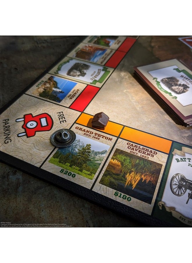 USAopoly Monopoly National Parks 2020 Edition | Featuring Over 60 National Parks from Across The United States | Iconic Locations Such as Yellowstone, Yosemite, Grand Canyon, and More | Licensed Monopoly Game  - Image 2