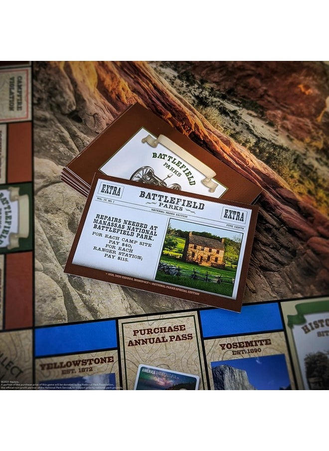 USAopoly Monopoly National Parks 2020 Edition | Featuring Over 60 National Parks from Across The United States | Iconic Locations Such as Yellowstone, Yosemite, Grand Canyon, and More | Licensed Monopoly Game  - Image 5