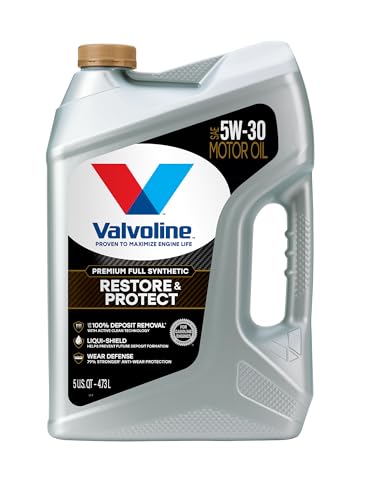 Valvoline Restore & Protect Full Synthetic 5W-30 Motor Oil 5 Quart - Image 1