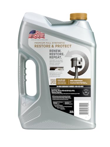 Valvoline Restore & Protect Full Synthetic 5W-30 Motor Oil 5 Quart - Image 2