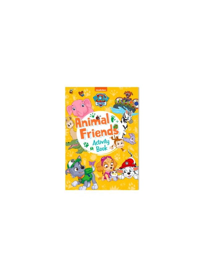 nickelodeon Paw Patrol Animal Friends Activity Book 
