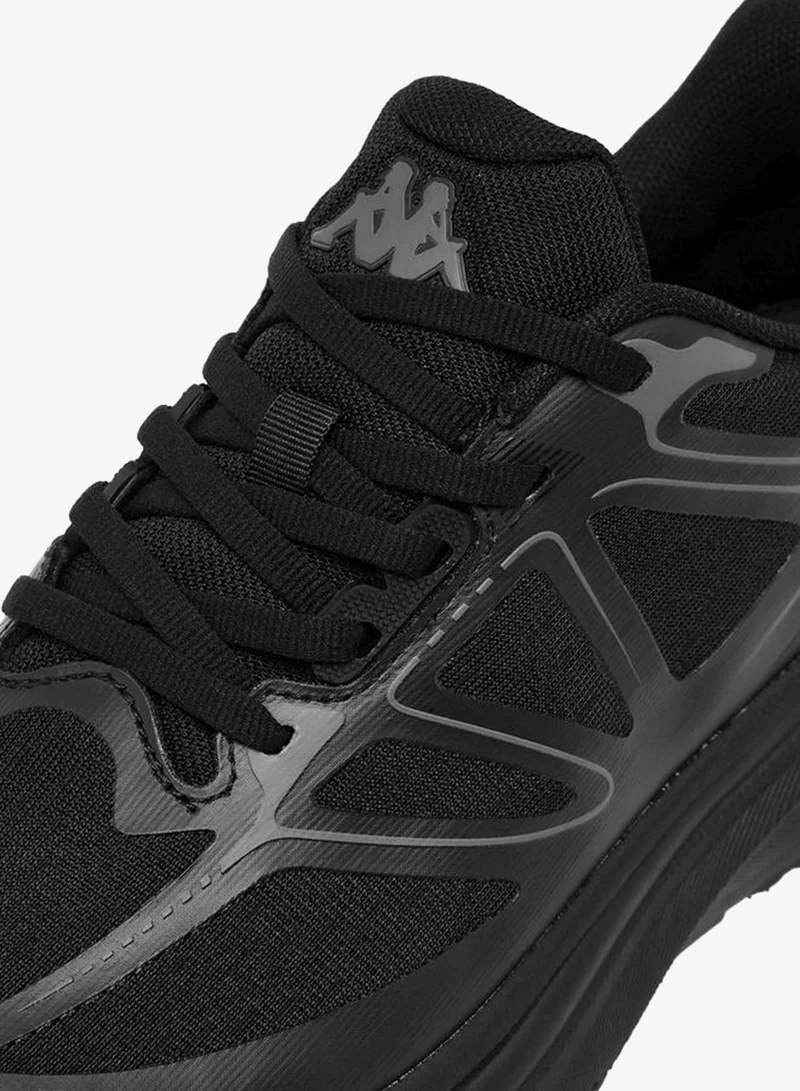 Kappa BLACK Mesh Panel Detail Lace-Up School Sports Shoes for Women | Best Price UAE