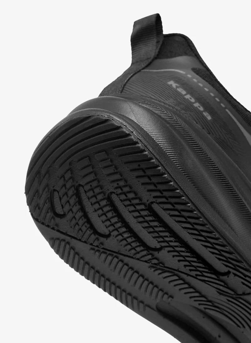 Kappa BLACK Mesh Panel Detail Lace-Up School Sports Shoes for Women | Best Price UAE