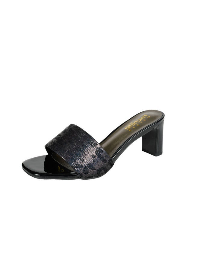 Michelle Morgan 092-2674 Michelle Morgan Ladies Block Heel 113RC283 Black  - Image 1