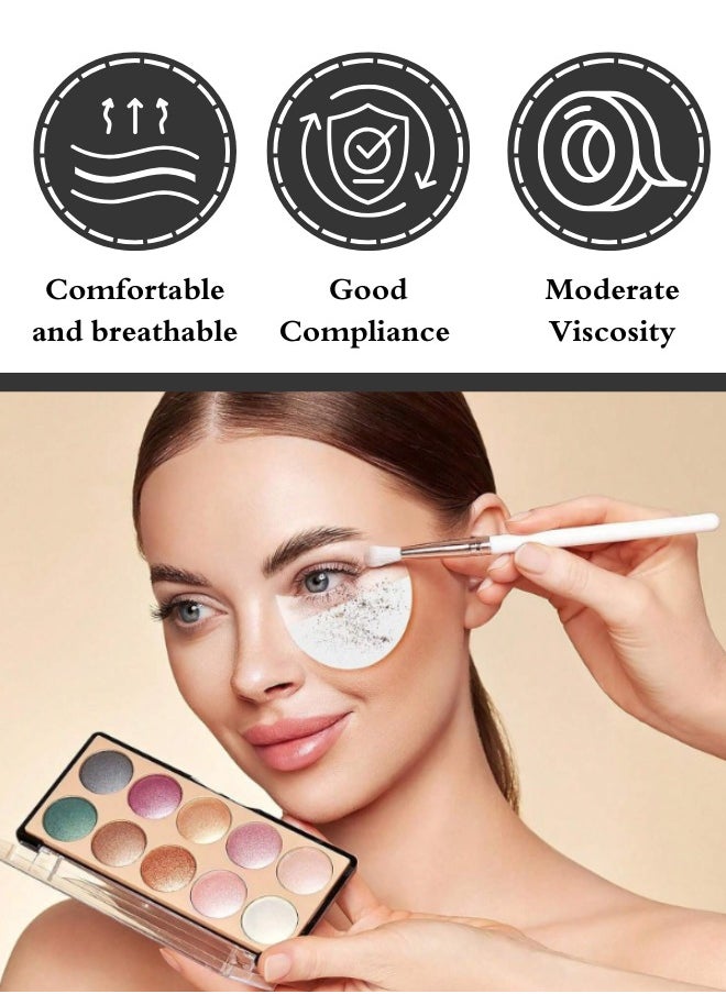 TRENZ - Eyeshadow Shields for Eye Makeup,Eyeshadow Pads Professional Stencils Lint Free Under Eye pads Under Patches Guards Prevent Makeup Residue - Image 1